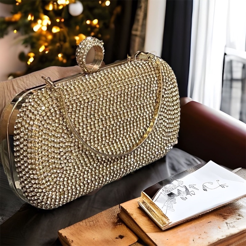 Túi Đầm Đeo Vai Hàng Cao Cấp Túi Đựng Vừa Điện THoại Lớn Thích Hợp Mang Đi Tiệc Đi Chơi Làm Quà Tặng Cao Cấp