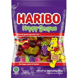 Kẹo dẻo vị trái cây Haribo Happy Grapes gói 80g