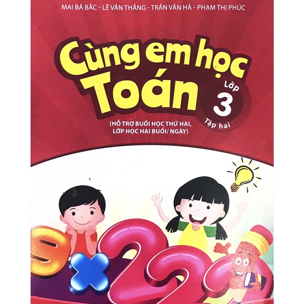 Sách -Cùng em học Toán lớp 3 Tập 2- Mai Bá Bắc
