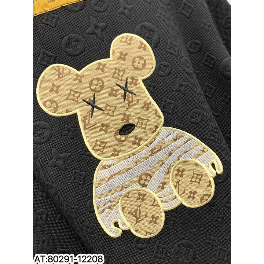 Áo Polo nam LV thêu họa tiết thun basic cộc tay phong cách trẻ trung chuẩn form nhiều màu