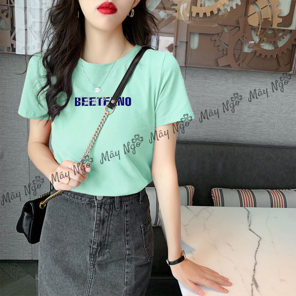 Áo thun nữ dáng ôm vải thun thái mềm min