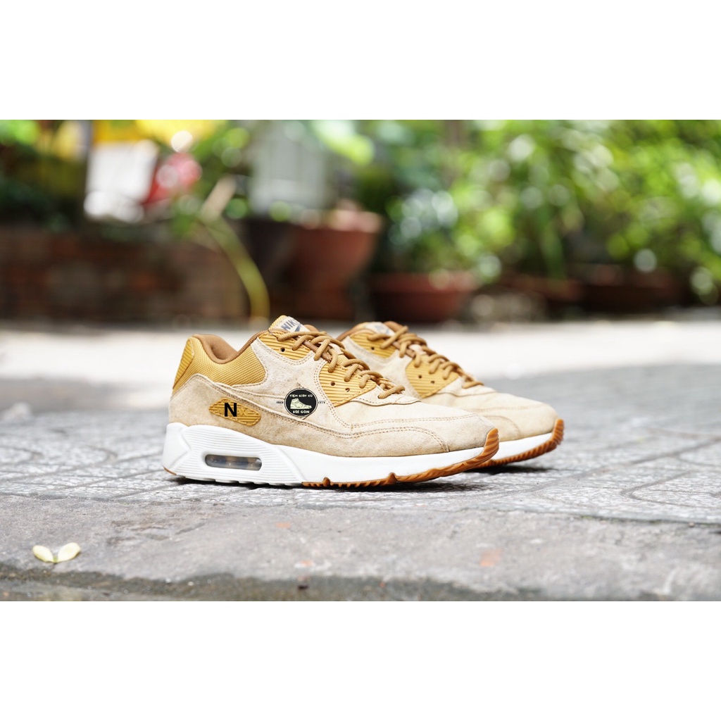 Giày Thể Thao AM 90 ULTRA 2.0 LEATHER  WHEAT PACK 924447-700 CŨ CHÍNH HÃNG