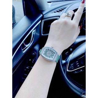 Đồng hồ nữ franck muller cao cấp - đá sáng