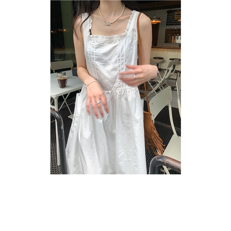 Váy babydoll 2 dây bản to chất thô cực xinh
