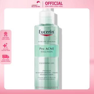 Sữa rửa mặt Eucerin Pro Acne Cleansing Ngăn Ngừa Mụn Tái Phát, Bụi Bẩn