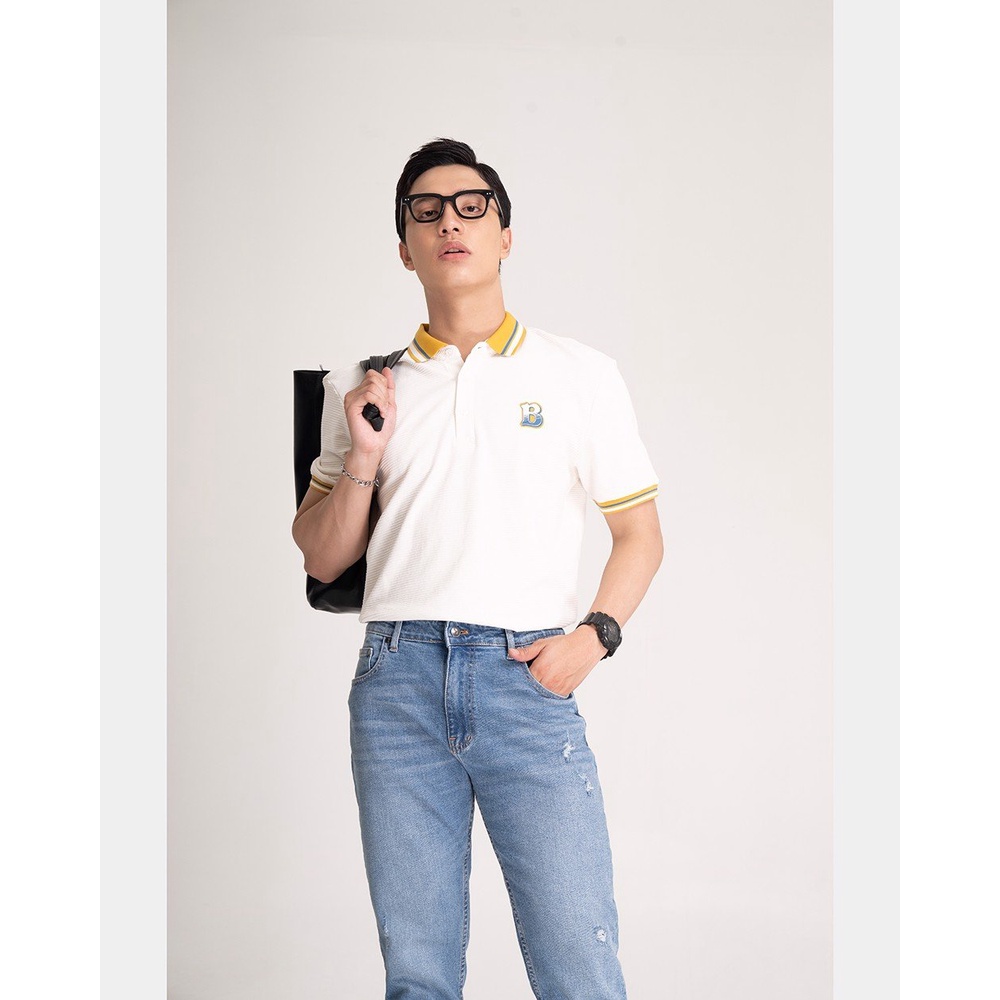 Áo polo nam BEN & TOD R1300BB213 vải thun cotton nam tính chỉn chu sang trọng thanh lịch cao cấp