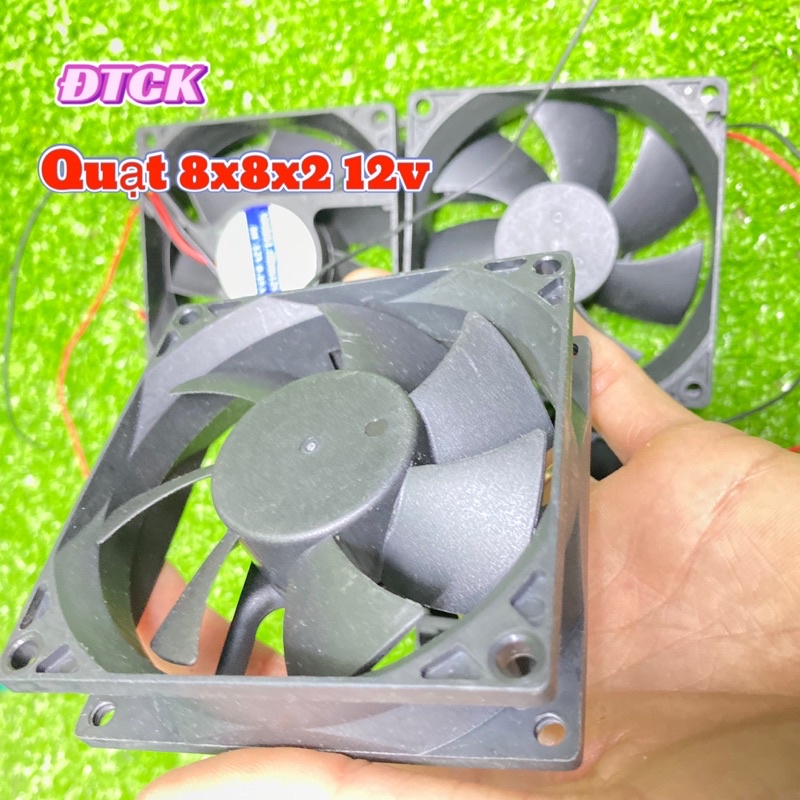 Quạt tản nhiệt 8x8x2 0.15a ( 1 chiếc )
