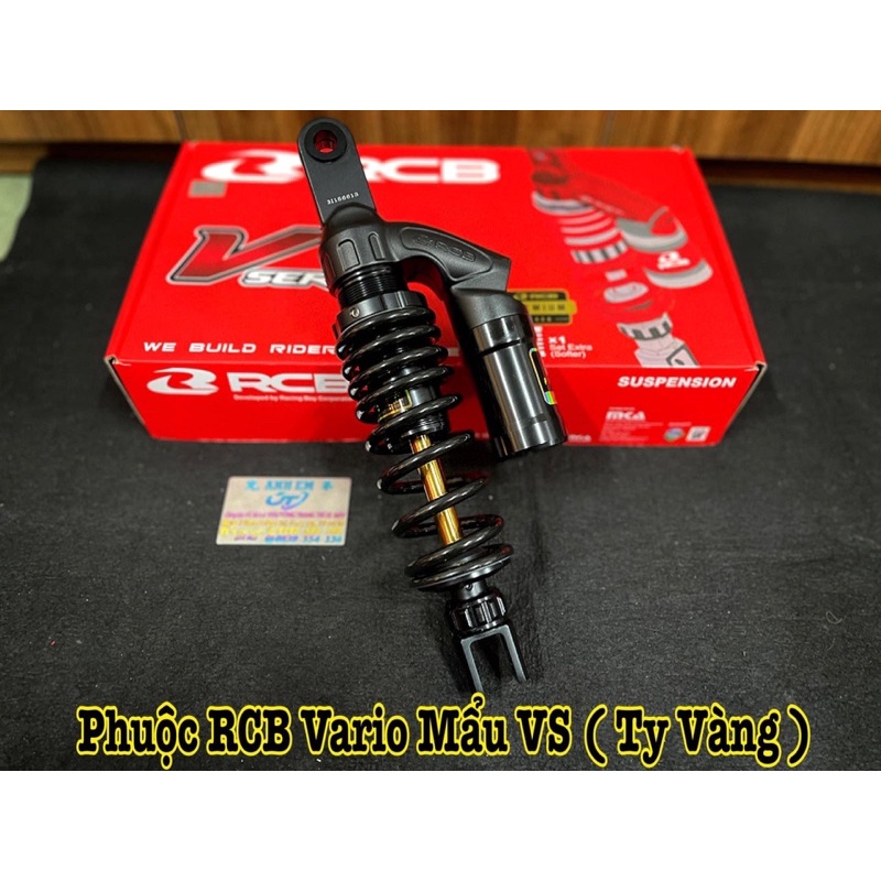 Phuộc RCB Gắn Vario / Click / Vision / Lead / SH Mode  Hàng Chính Hãng RCB ////