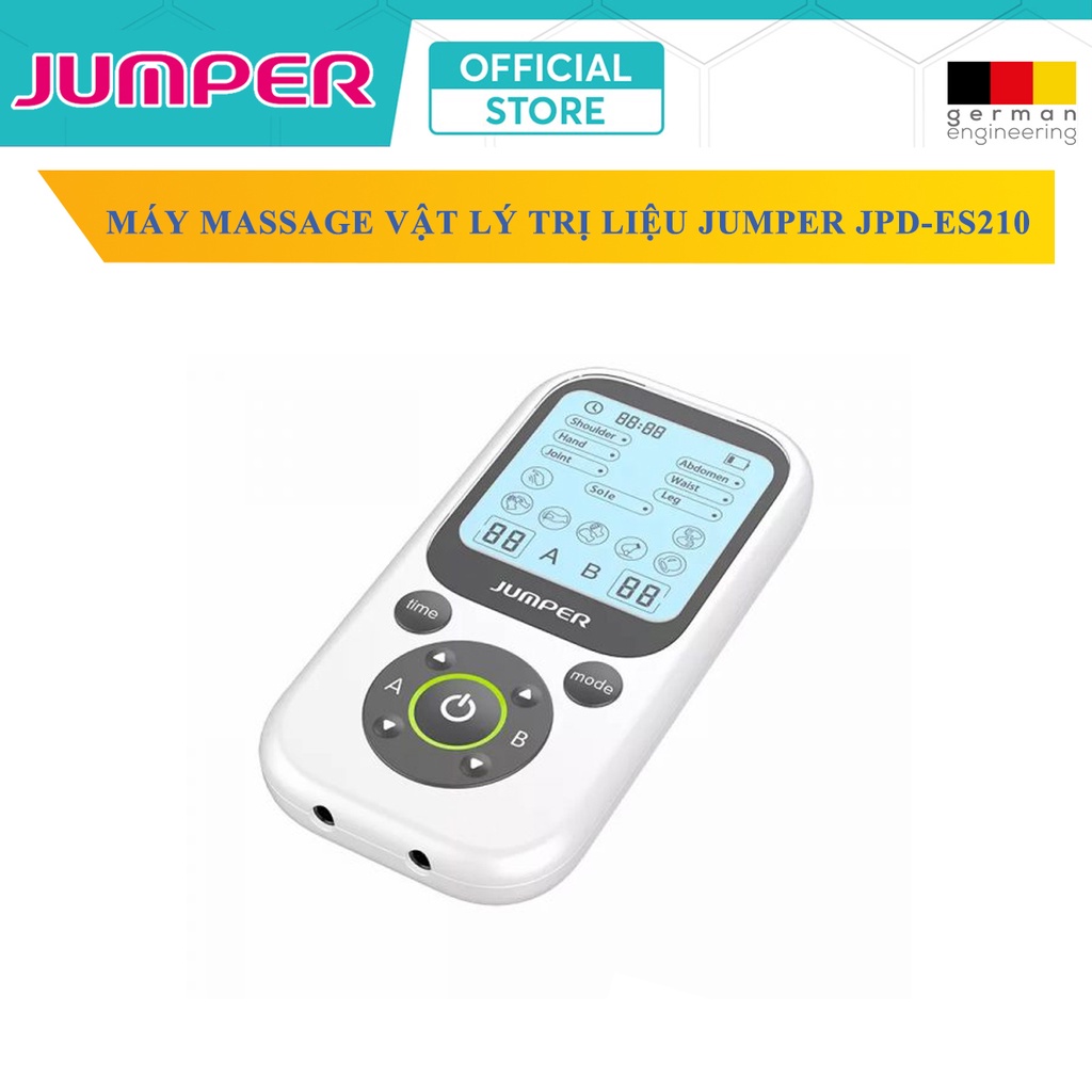 Máy Massage Xung Điện Trị Liệu JUMPER JPD-ES210 | Công Nghệ TENS - Kích Thích Thần Kinh Và Giảm Đau