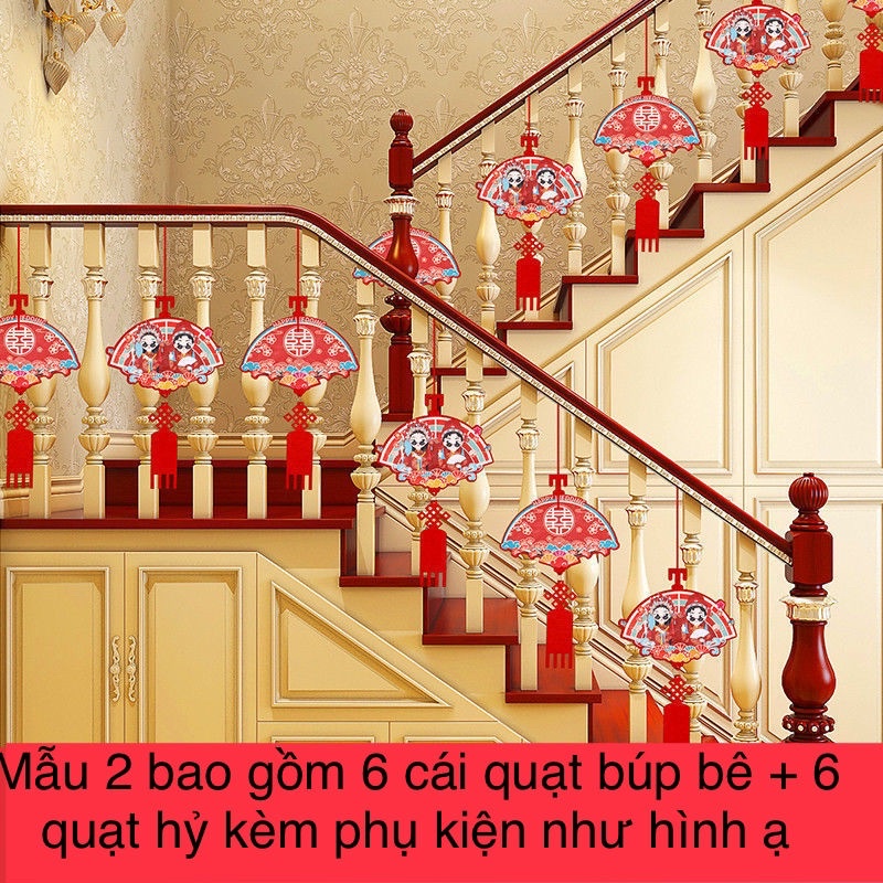 Trang trí cầu thang đám cưới đám hỏi