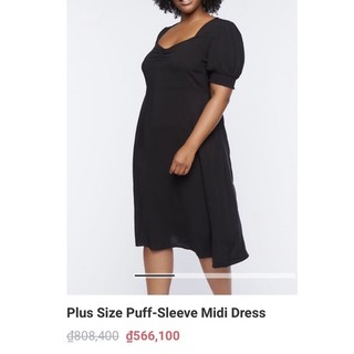 (Big size 0X) Đầm xuất dư, Forever21