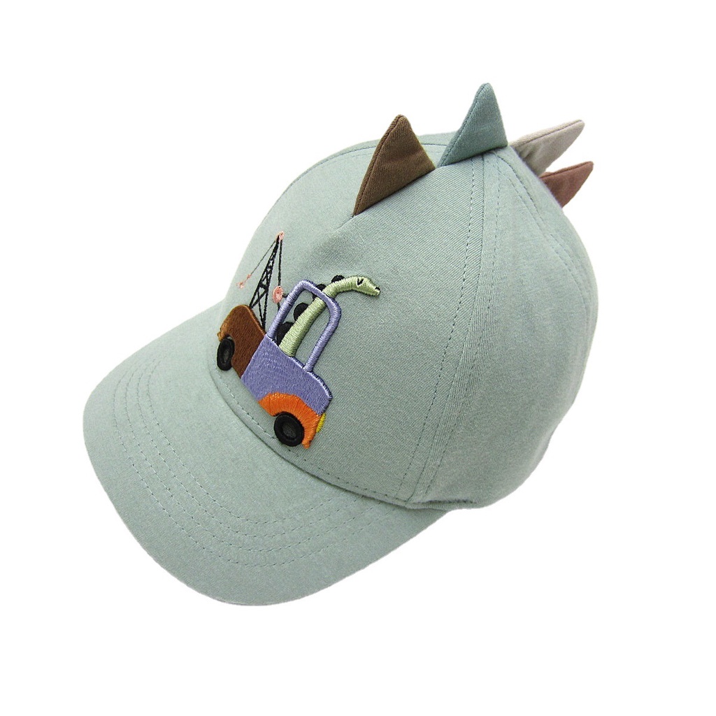 Mũ lưỡi trai Miller bé trai màu xanh ô tô