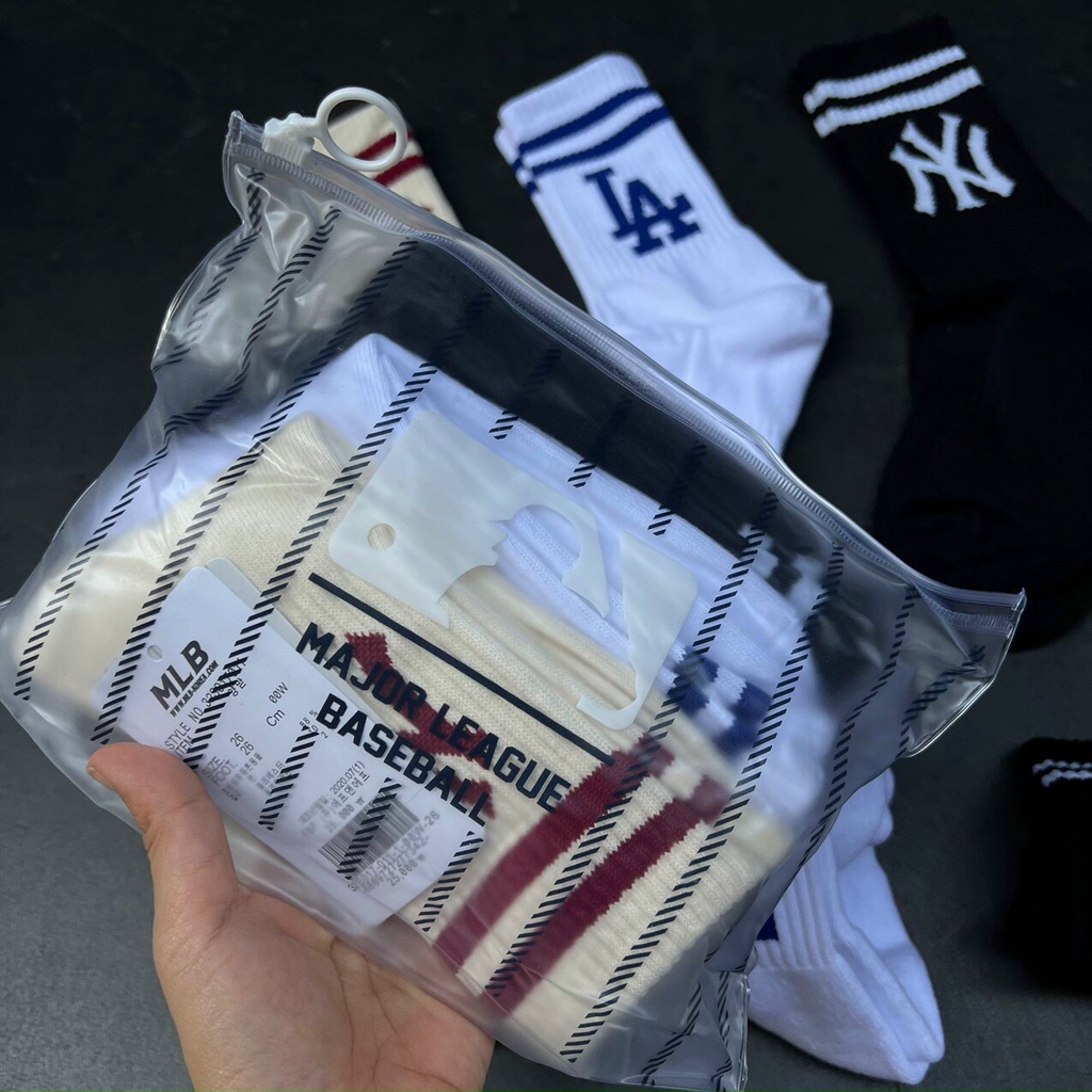 Tất vớ cao cổ cotton co giãn COMBO SET 3 ĐÔI ĐÓNG TÚI NY