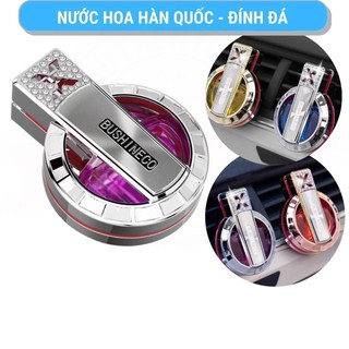 Nước Hoa Hãng Bushineco  Kẹp Cửa Gió Điều Hòa Cho Xe Hơi, Nước Hoa Ô Tô Sang Trọng Qúy Phái