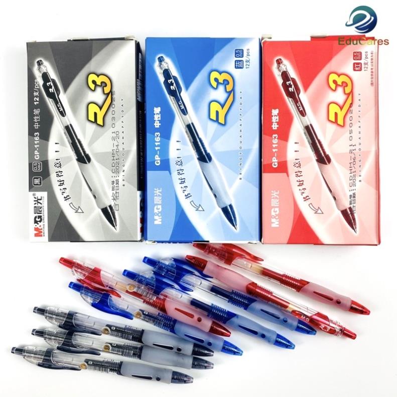 Bút bi nước MG GP1163 ngòi mảnh 0.5mm  - Dòng bút bi cao cấp