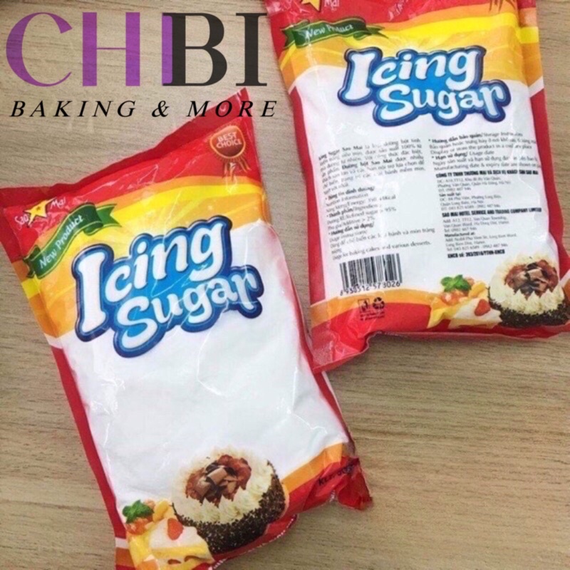 Đường xay Icing Sugar Sao Mai gói 500g