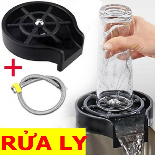 Bộ dụng cụ rửa ly chén bằng nước áp lực cao - hàng loại đẹp ( có sỉ )