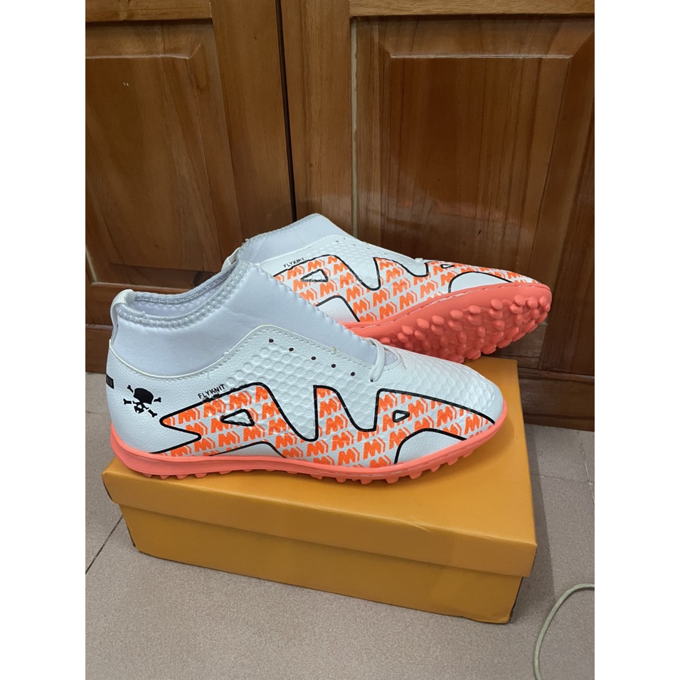 GIÀY ĐÁ BÓNG SÂN CỎ NHÂN TẠO, GIÀY ĐÁ BANH PREDATO CỔ CAO ĐẾ CAO SU ĐÃ KHÂU FULL ĐẾ