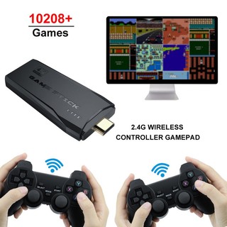 Máy chơi game 4 nút tay cầm không dây pin sạc cổng HDMI hơn 10000 trò chơi