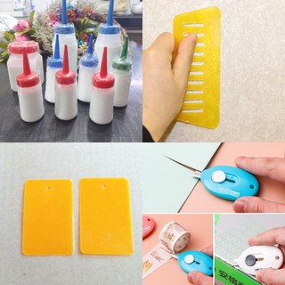 Dụng Cụ Miết Giấy Nhựa Hỗ Trợ Dán Giấy Loại Lớn - Dụng cụ miết giấy,keo sữa,dao rọc