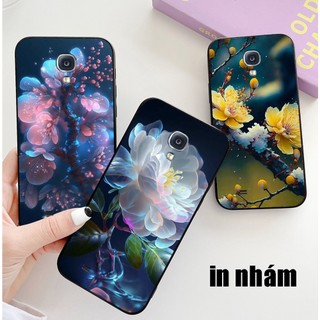 Ốp lưng Samsung s4 / samsung s5 in nhám hình hoa cỏ
