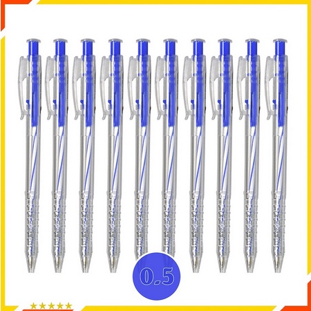 Hộp 20 bút bi thiên Long 027 nét nhỏ