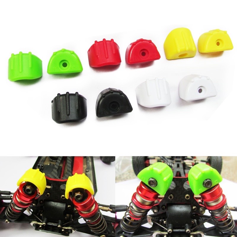 Set 2 Nắp Nhựa Bảo Vệ Phuộc Giảm xóc 1/8 1/10 RC HSP WLtoys TAMIYA ARRMA