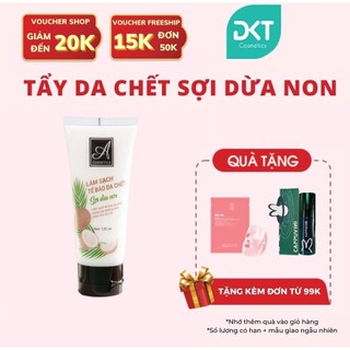 Tẩy da chết sợi dừa non Acosmetics dưỡng da căng bóng, tái tạo, cải thiện màu da hiệu quả