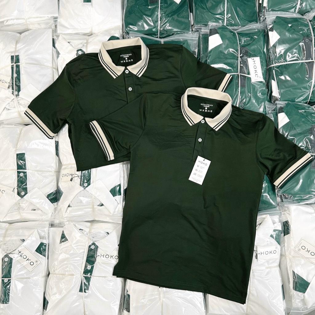 Áo Thun Nam Cao Cấp Có Cổ Vải Trơn Đơn Giản Lịch Lãm Phong Cách Hot Boy NEW UNISEX