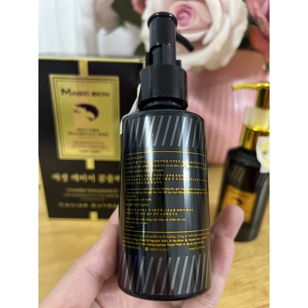 Bộ gội - xả trứng cá tầm kích mọc tóc - mini size