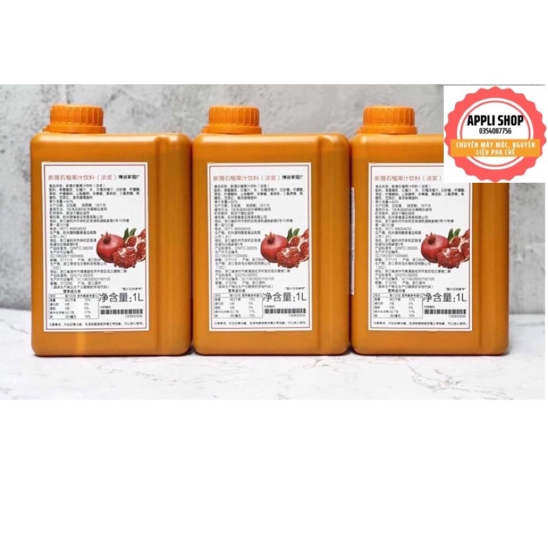 SIRO VỊ LỰU BODUO Chai 1Lít