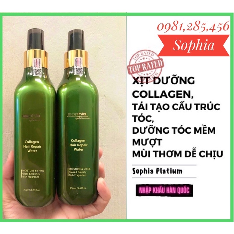 Xịt dưỡng tóc collagen sophia ( Hàn Quốc)