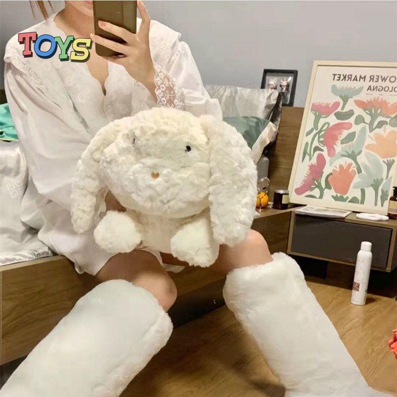 Gối Ôm Dài Hình Thỏ Laurel Nhồi Bông Dễ Thương