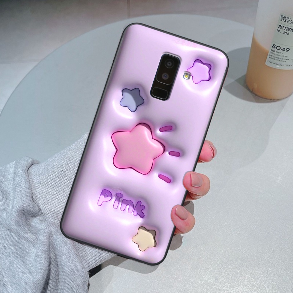 Ốp Samsung J8 in phẳng hiệu ứng 3D giả nổi siêu thật, cực xinh, cá tính