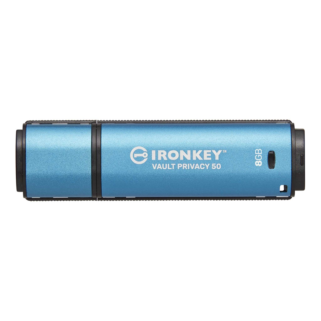 USB bảo mật Kingston Ironkey Vault Privacy 50 IKVP50 8GB; 16GB; 32GB; 64GB; 128GB; 256GB