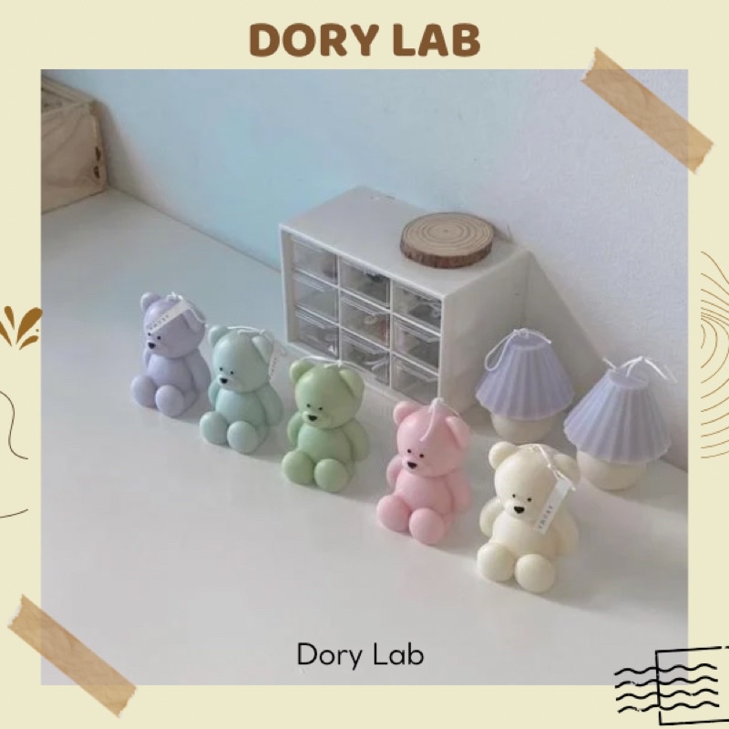 Nến Thơm Gấu Con Dễ Thương - Dory Lab