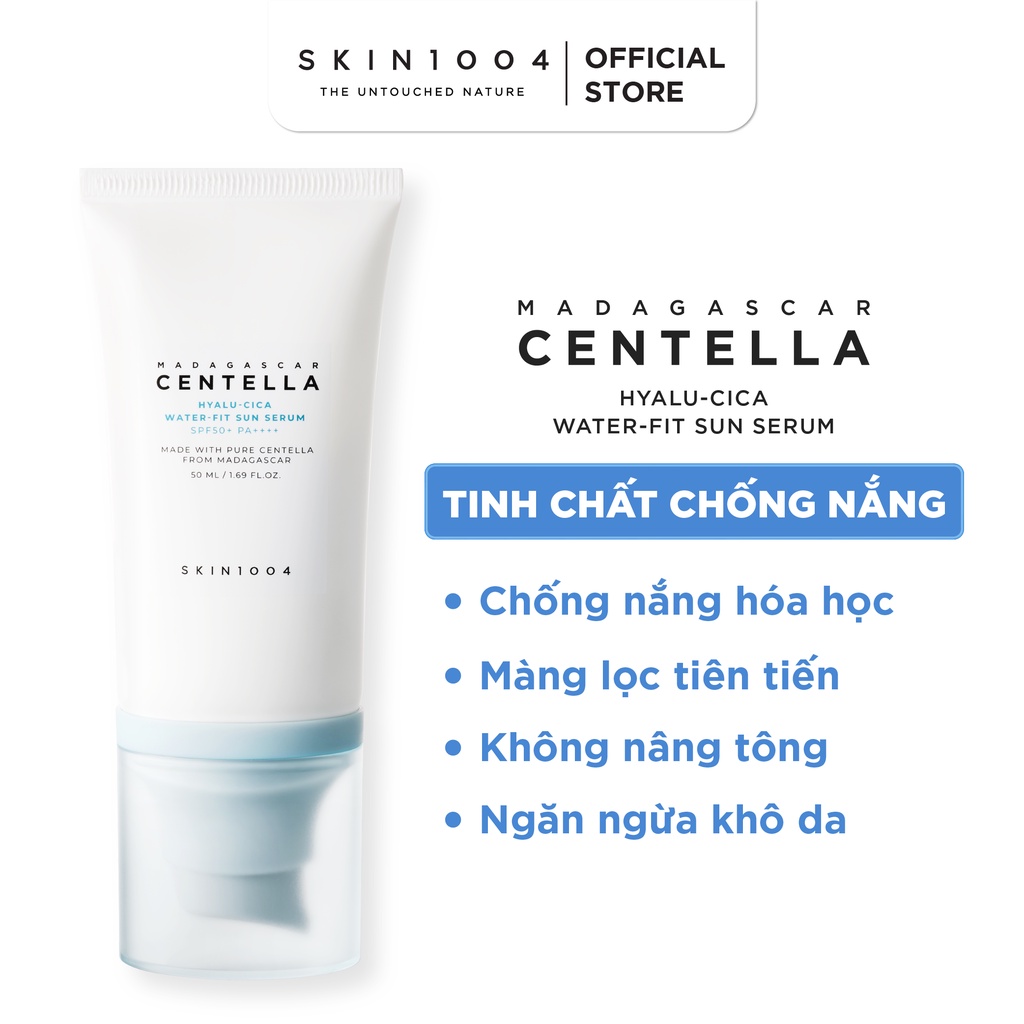 Tinh Chất Chống Nắng Skin1004 Madagascar Centella Hyalu-cica Water-fit Sun Serum SPF50+ PA++++ 50ml