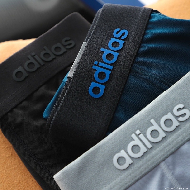 Quần sịp đùi adidas nam cao cấp, quần lót nam thun lạnh co giãn thoáng mát khử khuẩn