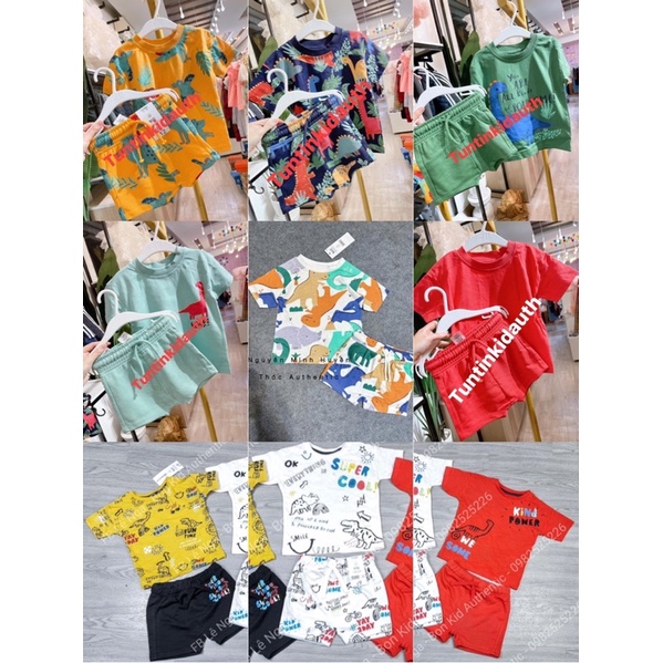 Set đồ bé trai George hoạ tiết siêu xinh