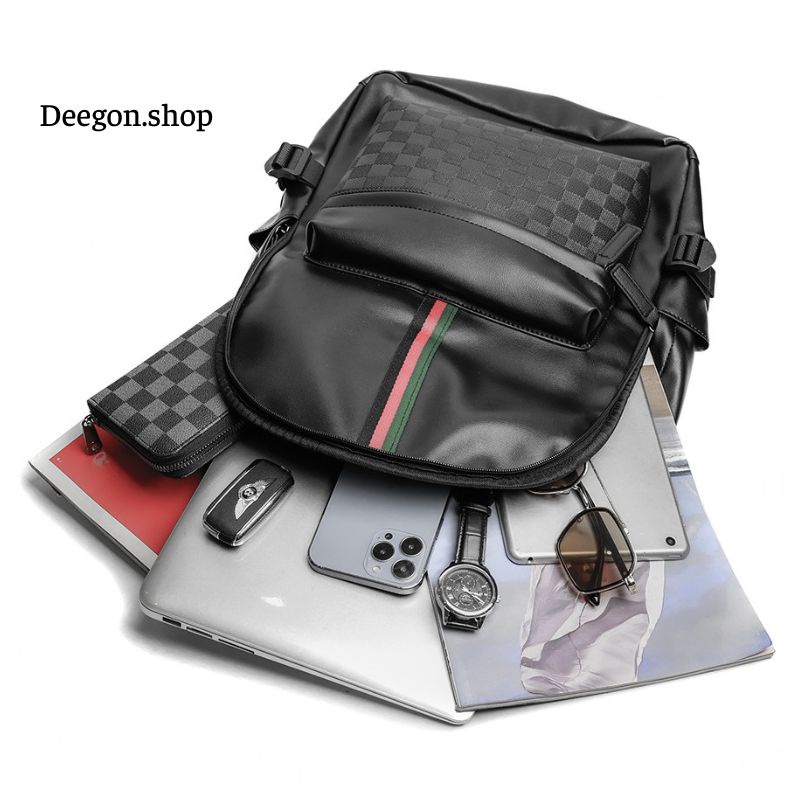 Balo da nam thời trang cao cấp cặp đi học nam nữ đựng laptop 15.6 ich siêu chống thấm nước giá rẻ