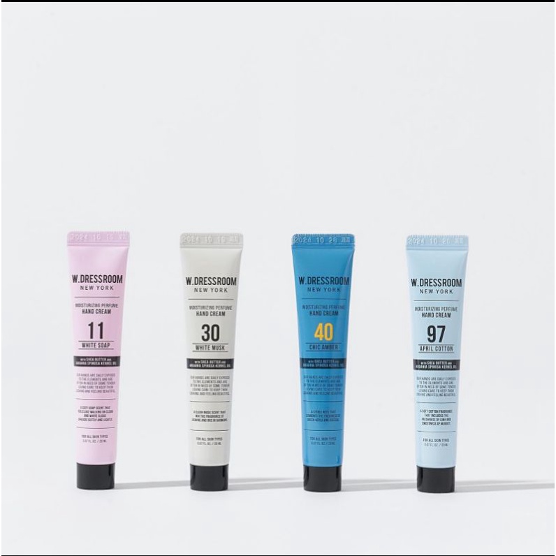 Kem dưỡng da tay W.Dressroom Perfume Hand Cream MINI 20/30 ML