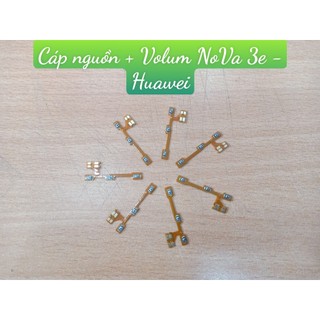 Cáp nguồn + volum nova 3e - huawei