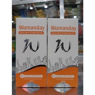 Dung dịch vệ sinh phụ nữ Womanday 200ml