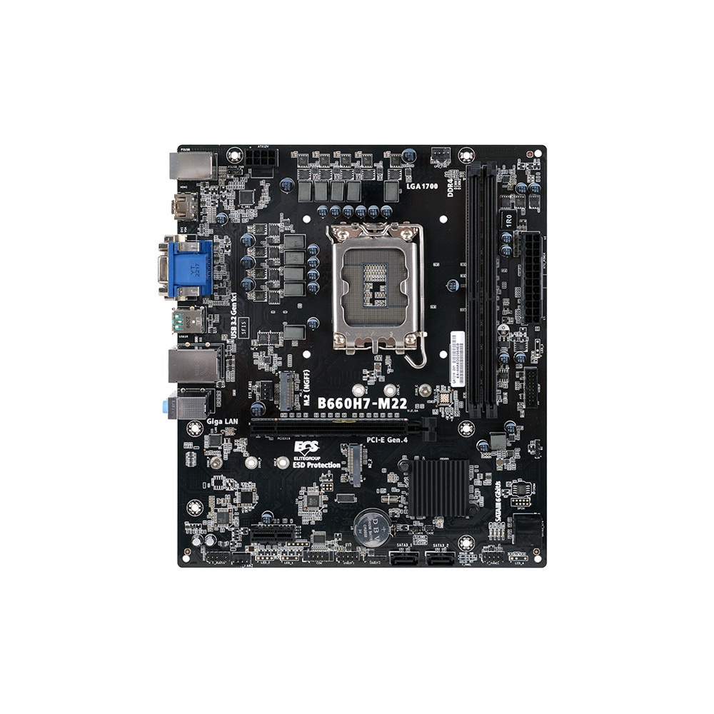 Mainboard ECS B660 H7-M22-HÀNG CHÍNH HÃNG