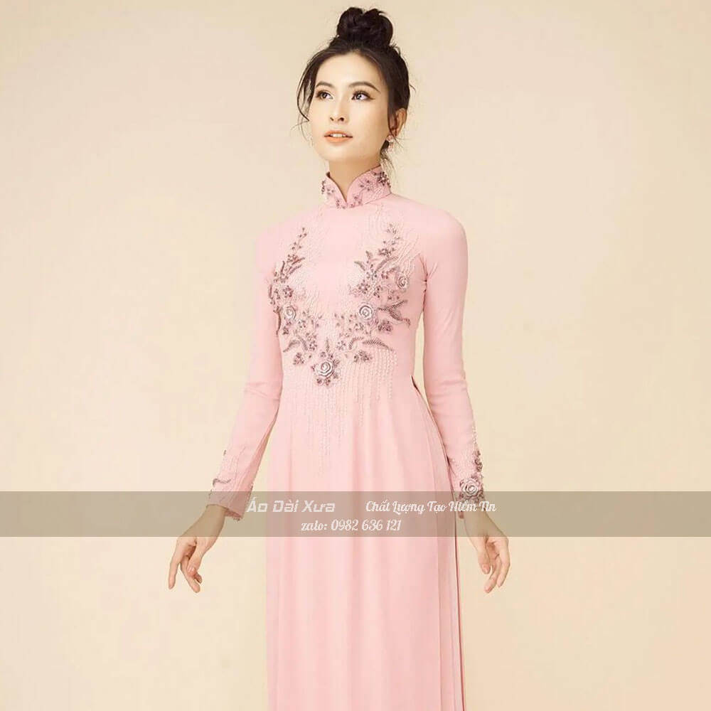Áo Dài Bà Xui Mẹ Cô Dâu Trung Niên LV12