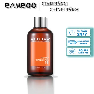 Dung dịch ahohaw triangle peel pb peel dành cho da dầu - full 80ml hàn quốc