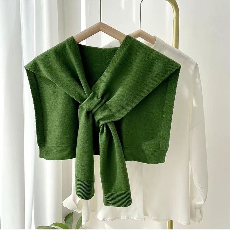 Áo Choàng Len Dệt Kim Cao Cấp Thời Trang Mùa Xuân Hè Dành Cho Nữ