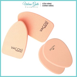 Bông phấn ướt trang điểm Vacosi oval dài BP18 & giọt nước BP15