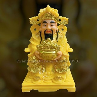 Tượng thần tiền bằng đá hợp mệnh Kim THổ