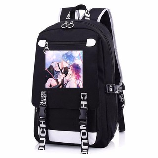 Balo nam nữ in hình Cạm bẫy của hồ ly chibi anime cặp sách đi học tiện lợi thời trang